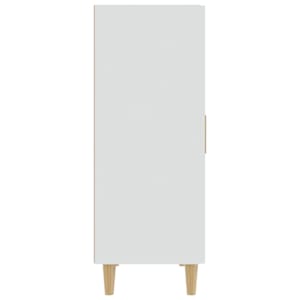 Příborník bílý 70 x 34 x 90 cm kompozitní dřevo - obrázek 4