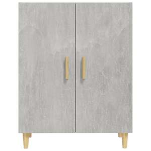 Příborník betonově šedý 70 x 34 x 90 cm kompozitní dřevo - obrázek 3