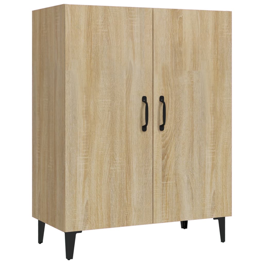 

vidaXL Sideboard Sonoma Oak 27.6"x13.4"x35.4" Engineered Wood