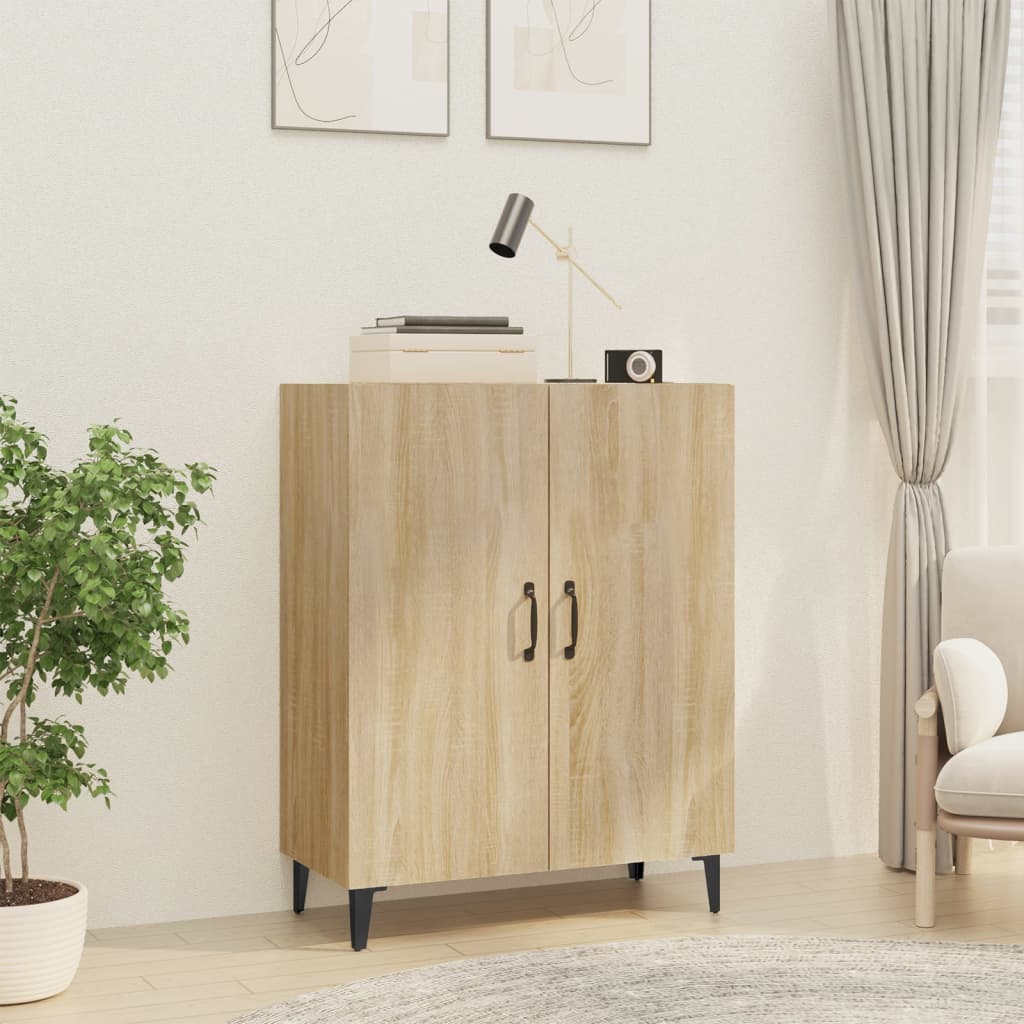 vidaXL Szafka, d�b sonoma, 70x34x90 cm, materia� drewnopochodny
