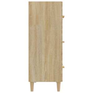 Příborník dub sonoma 70 x 34 x 90 cm kompozitní dřevo - obrázek 4