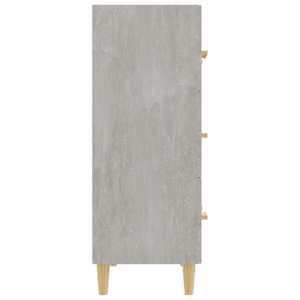 Příborník betonově šedý 70 x 34 x 90 cm kompozitní dřevo - obrázek 4