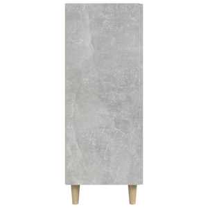 Příborník betonově šedý 69,5 x 34 x 90 cm kompozitní dřevo - obrázek 6