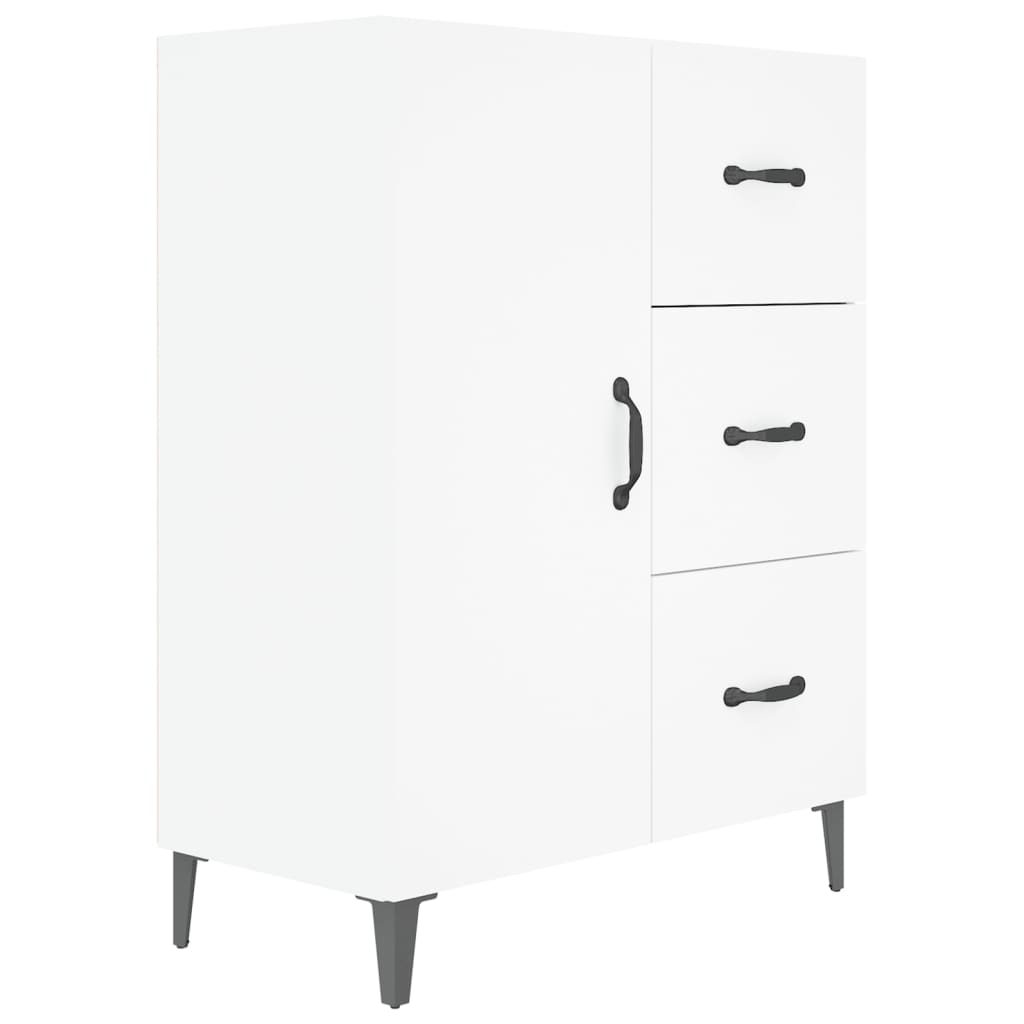 

vidaXL Sideboard White 27.4"x13.4"x35.4" Engineered Wood