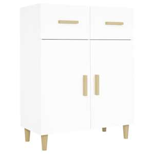 vidaXL puhvetkapp, valge, 69,5 x 34 x 89 cm, tehispuit