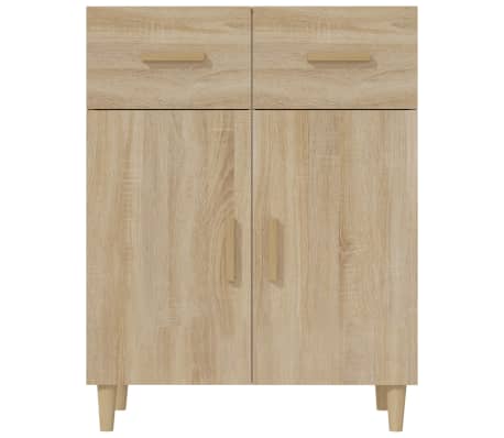 vidaXL Μπουφές Sonoma Δρυς 69,5 x 34 x 89 εκ. από Επεξεργασμένο Ξύλο