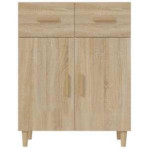 vidaXL Μπουφές Sonoma Δρυς 69,5 x 34 x 89 εκ. από Επεξεργασμένο Ξύλο