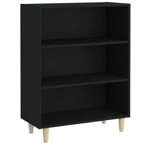 vidaXL puhvetkapp, must, 69,5 x 32,5 x 90 cm, tehispuit