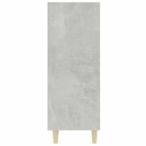 Příborník betonově šedý 69,5 x 32,5 x 90 cm kompozitní dřevo - obrázek 4