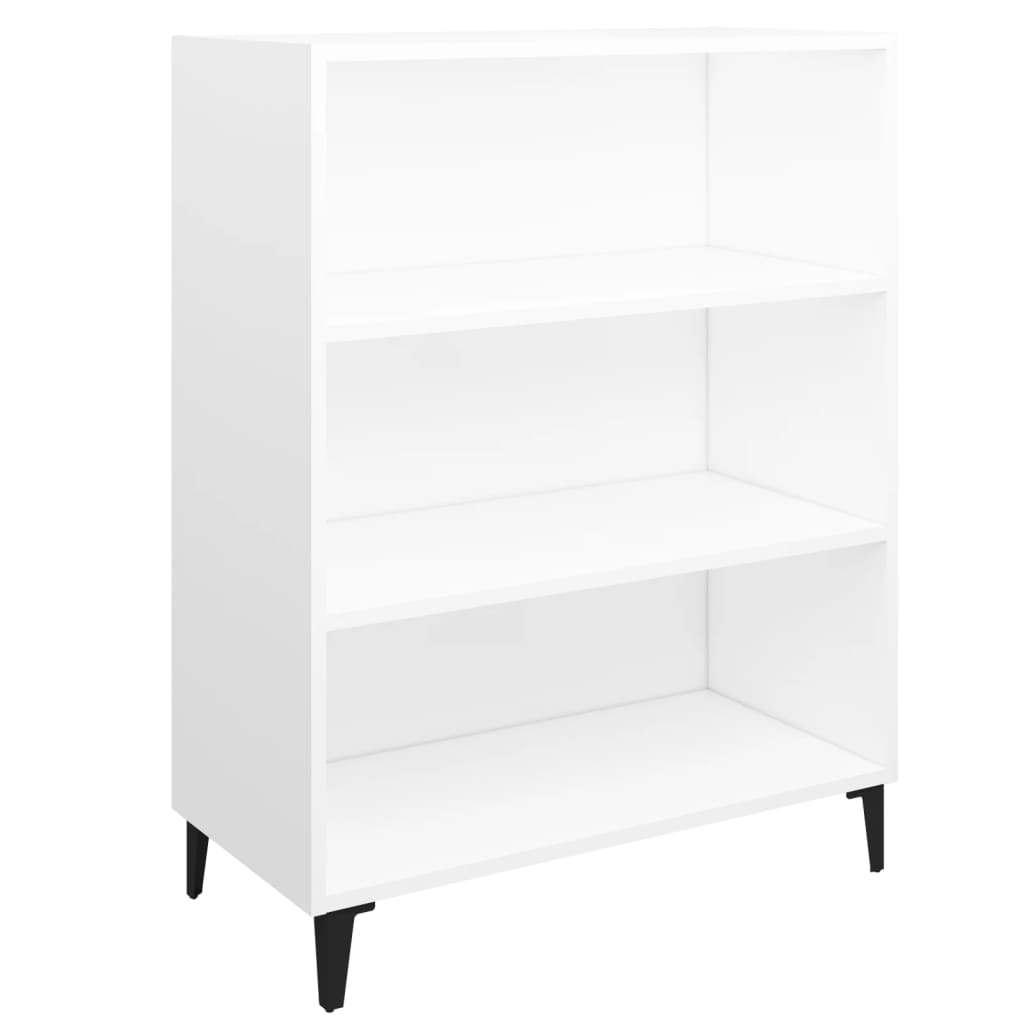 

vidaXL Sideboard White 27.4"x12.8"x35.4" Engineered Wood