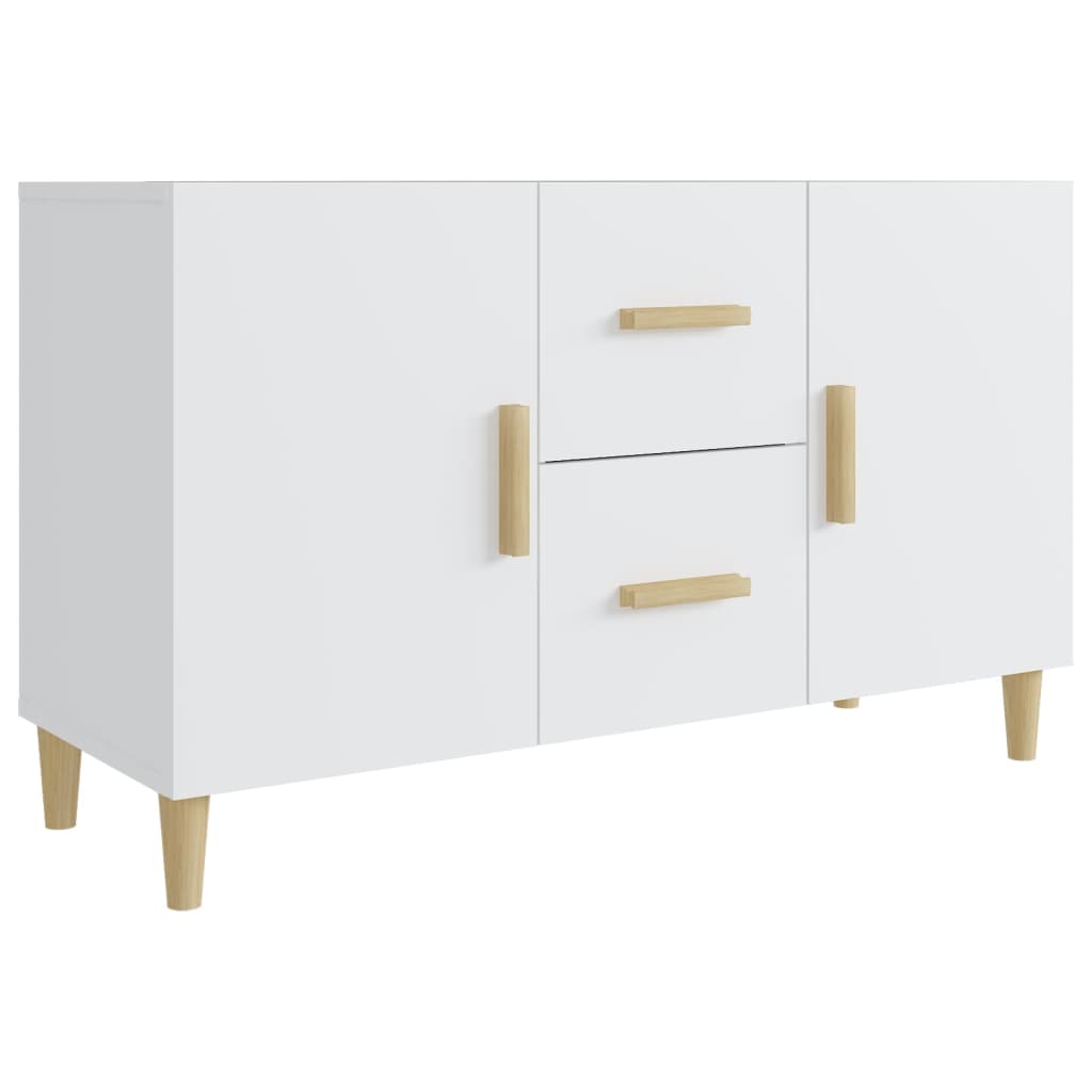 

vidaXL Sideboard White 39.4"x14.2"x23.6" Engineered Wood