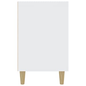 Příborník bílý 100 x 36 x 60 cm kompozitní dřevo - obrázek 4