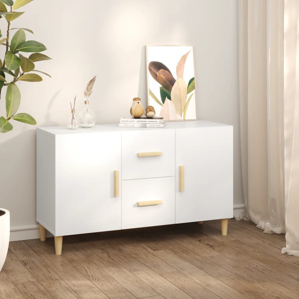 Sideboard Storage Cupboard Cabinet Buffet Highboard Engineered Wood vidaXL