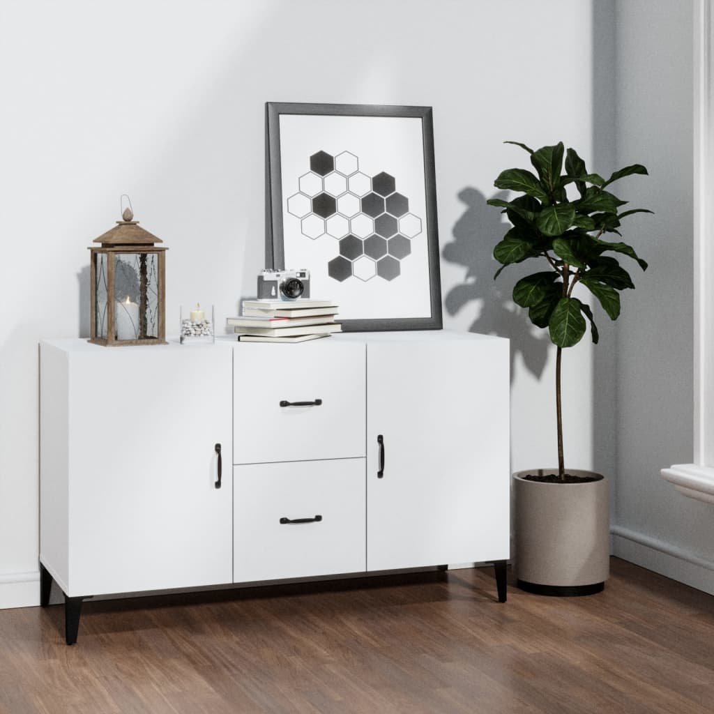  Sideboard Storage Cupboard Cabinet Buffet Highboard Engineered Wood vidaXL