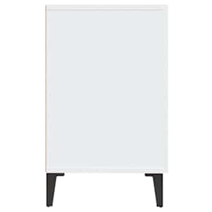 Příborník bílý s vysokým leskem 100x36x60 cm kompozitní dřevo - obrázek 6