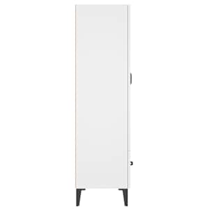 Komoda bílá 70 x 31 x 115 cm kompozitní dřevo - obrázek 6