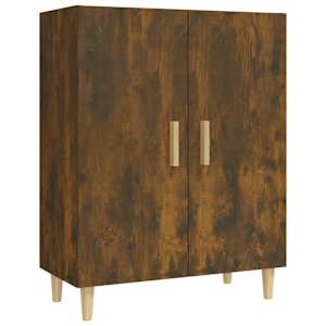 Příborník kouřový dub 70 x 34 x 90 cm kompozitní dřevo - obrázek 2