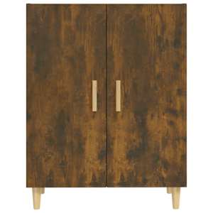 Příborník kouřový dub 70 x 34 x 90 cm kompozitní dřevo - obrázek 3