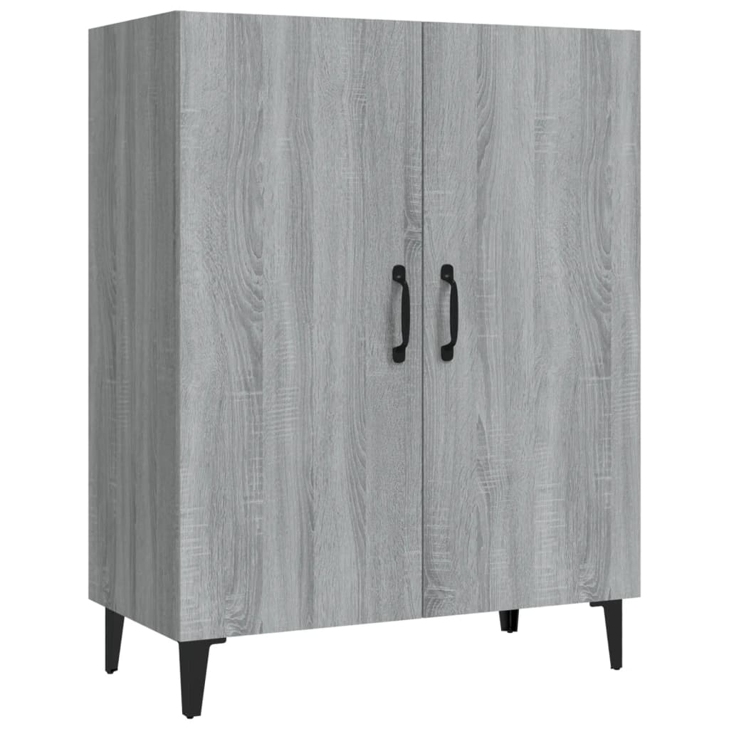 

vidaXL Sideboard Gray Sonoma 27.6"x13.4"x35.4" Engineered Wood