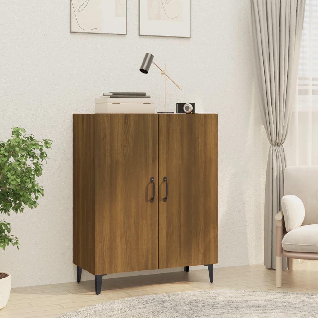 vidaXL Sideboard Braun Eichen-Optik 70x34x90 cm Holzwerkstoff