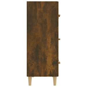 Příborník kouřový dub 70 x 34 x 90 cm kompozitní dřevo - obrázek 4