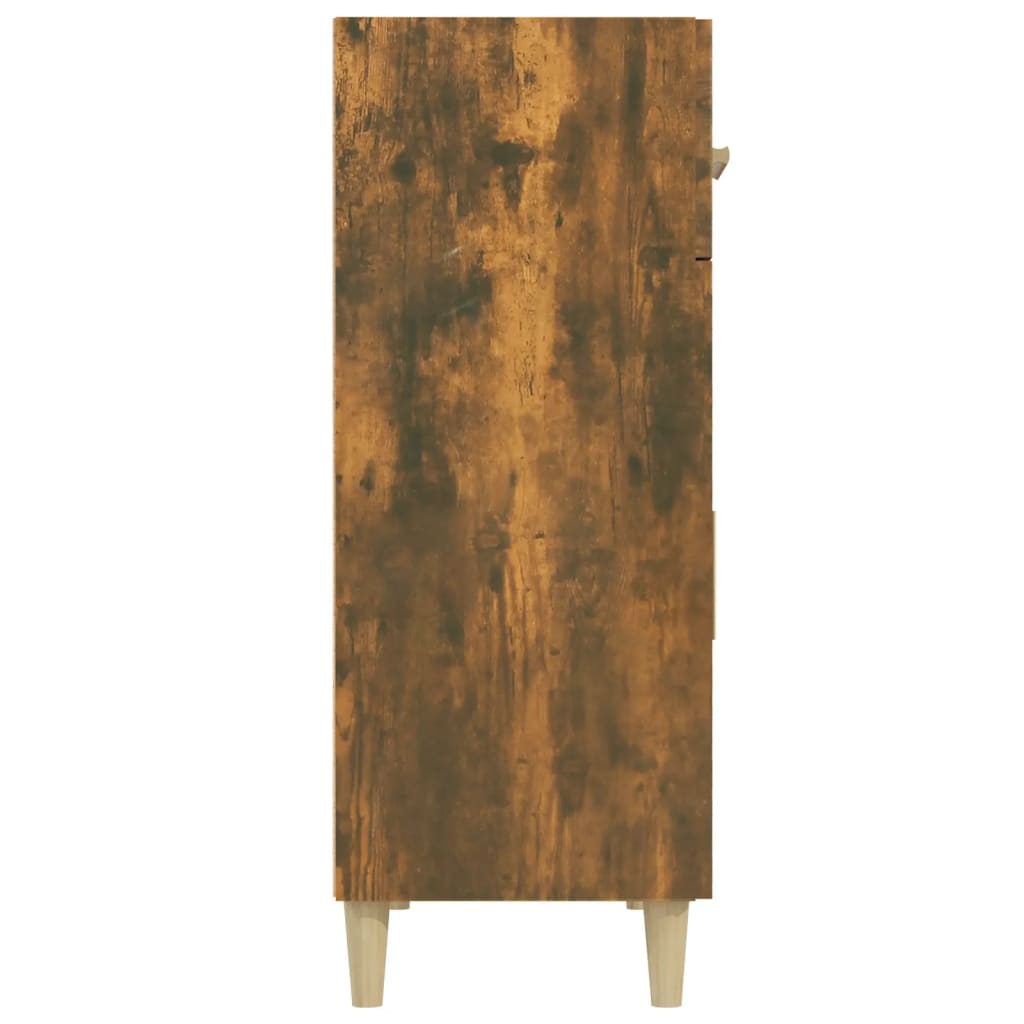 Komoda dymový dub 69,5x34x89 cm spracované drevo