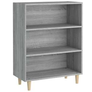 vidaXL puhvetkapp, hall Sonoma tamm, 69,5 x 32,5 x 90 cm, tehispuit