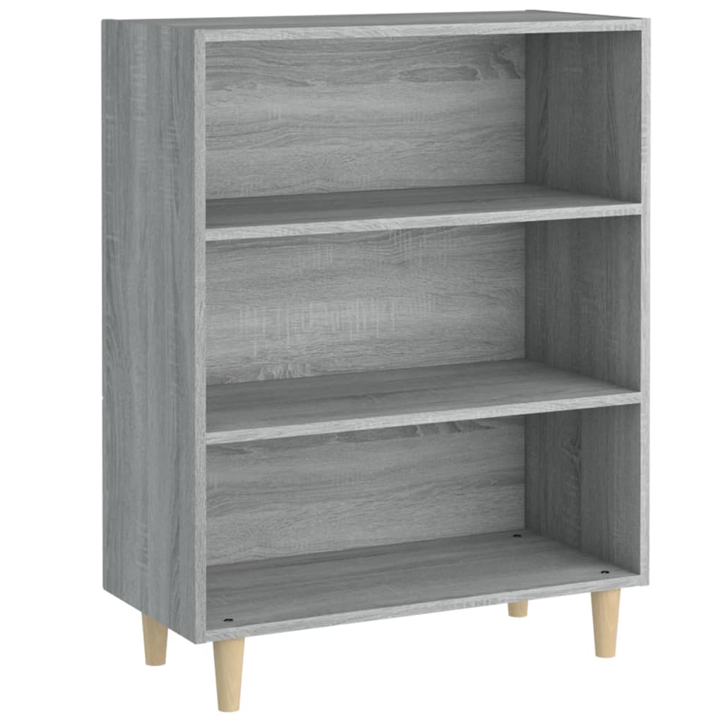 

vidaXL Sideboard Gray Sonoma 27.4"x12.8"x35.4" Engineered Wood