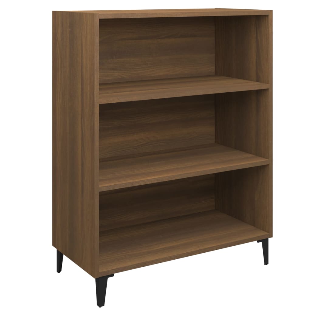 

vidaXL Sideboard Brown Oak 27.4"x12.8"x35.4" Engineered Wood