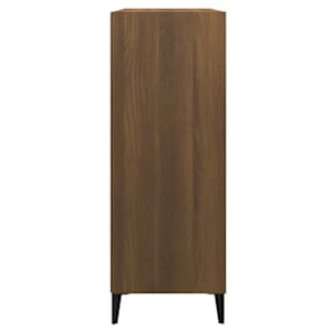Příborník hnědý dub 69,5 x 32,5 x 90 cm kompozitní dřevo - obrázek 4