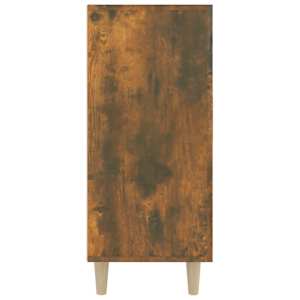 Příborník kouřový dub 90 x 34 x 80 cm kompozitní dřevo - obrázek 5