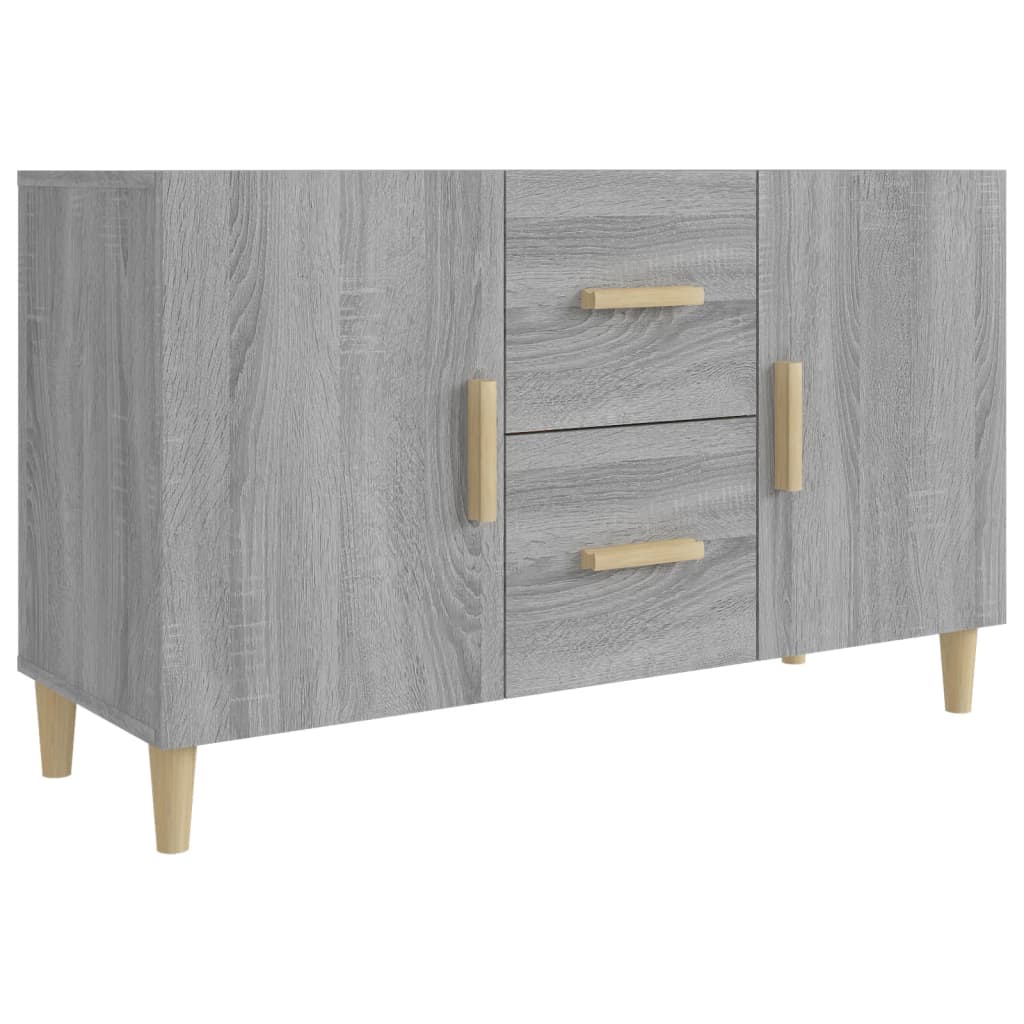 

vidaXL Sideboard Gray Sonoma 39.4"x14.2"x23.6" Engineered Wood