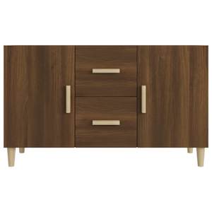 vidaXL &Scaron;oninė spintelė, ruda ąžuolo, 100x36x60cm, apdirbta mediena