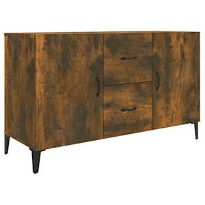 Příborník kouřový dub 100 x 36 x 60 cm kompozitní dřevo - obrázek 2