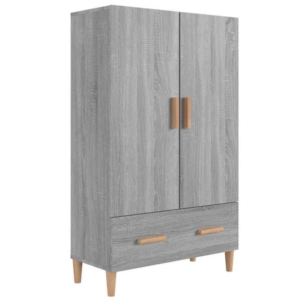 vidaXL k&otilde;rge kapp, hall Sonoma tamm, 70 x 31 x 115 cm, tehispuit