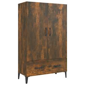 Komoda kouřový dub 70 x 31 x 115 cm kompozitní dřevo - obrázek 2
