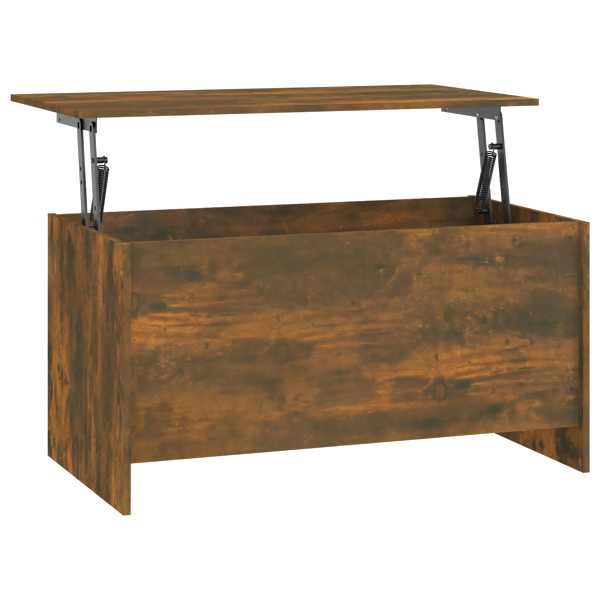 vidaXL kohvilaud, suitsutatud tamm, 102x55,5x52,5 cm, tehispuit