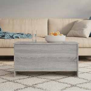 Konferenční stolek šedý sonoma 102x55,5x52,5cm kompozitní dřevo - obrázek 8