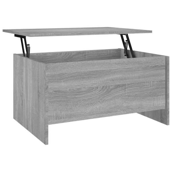 vidaXL kohvilaud, hall Sonoma tamm, 80 x 55,5 x 41,5 cm, tehispuit