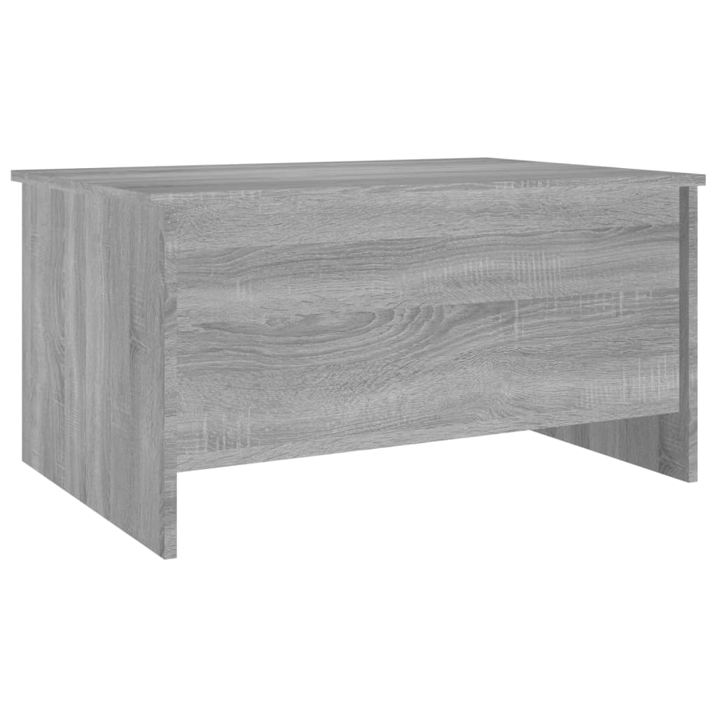 

vidaXL Salontafel 80x55,5x41,5 cm bewerkt hout grijs sonoma eikenkleur