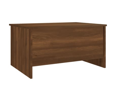 vidaXL Salontafel 80x55,5x41,5 cm bewerkt hout bruin eikenkleur