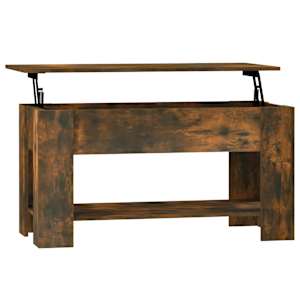 Konferenční stolek kouřový dub 101x49x52 cm kompozitní dřevo - obrázek 2