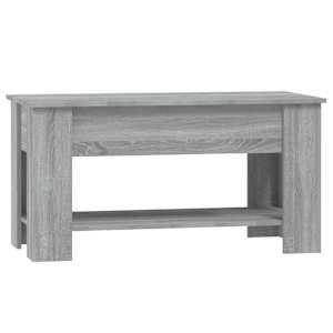 Konferenční stolek šedý sonoma 101x49x52 cm kompozitní dřevo - obrázek 5