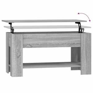 Konferenční stolek šedý sonoma 101x49x52 cm kompozitní dřevo - obrázek 7