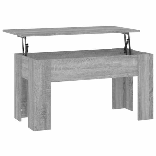 vidaXL kohvilaud, hall Sonoma tamm, 101 x 49 x 52 cm, tehispuit