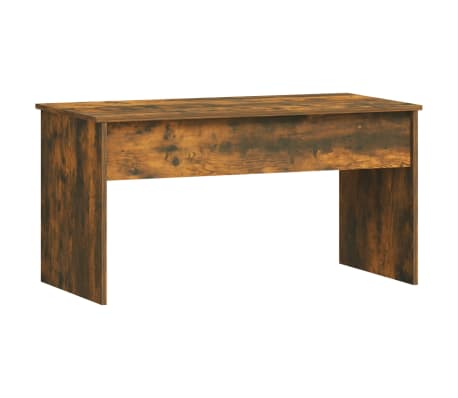 vidaXL Table basse Ch&ecirc;ne fum&eacute; 102x50,5x52,5 cm Bois d'ing&eacute;nierie
