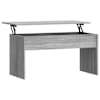 vidaXL kohvilaud, hall Sonoma tamm, 102 x 50,5 x 52,5 cm, tehispuit