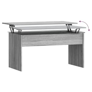Konferenční stolek šedý sonoma 102x50,5x52,5cm kompozitní dřevo - obrázek 6