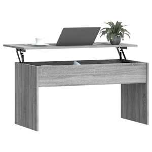 Konferenční stolek šedý sonoma 102x50,5x52,5cm kompozitní dřevo - obrázek 7