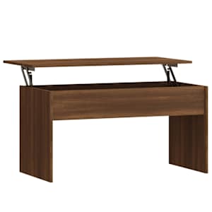 vidaXL kohvilaud, pruun tamm, 102 x 50,5 x 52,5 cm, tehispuit